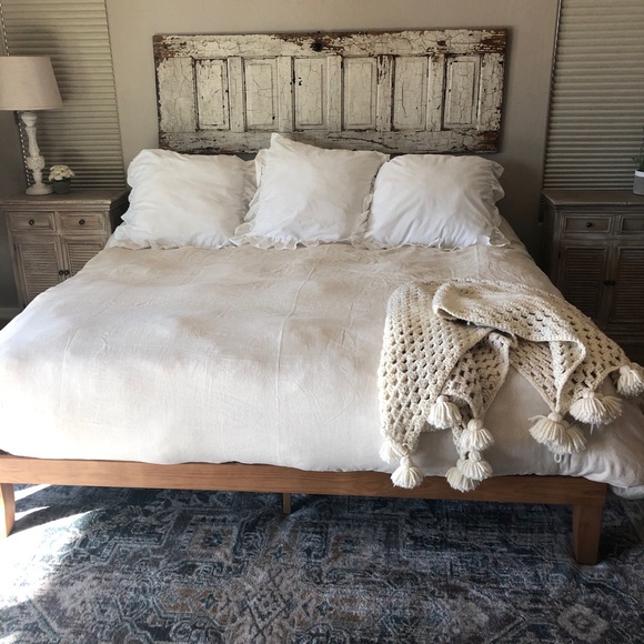 Pottery Barn Bedding Belgian Flax Linen Duvet Cover Poshmark